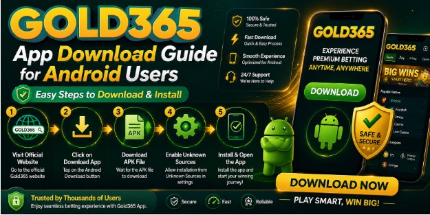 Gold365 App Download Guide for Android Users