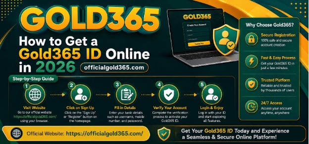 How to Get a Gold365 ID Online in 2026