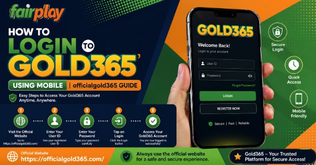 How to login to Gold365